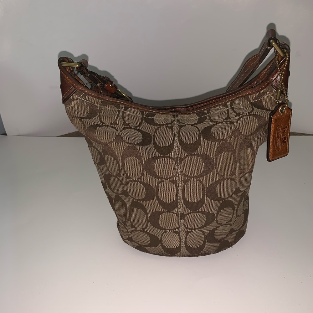 Original Coach bucket handbag